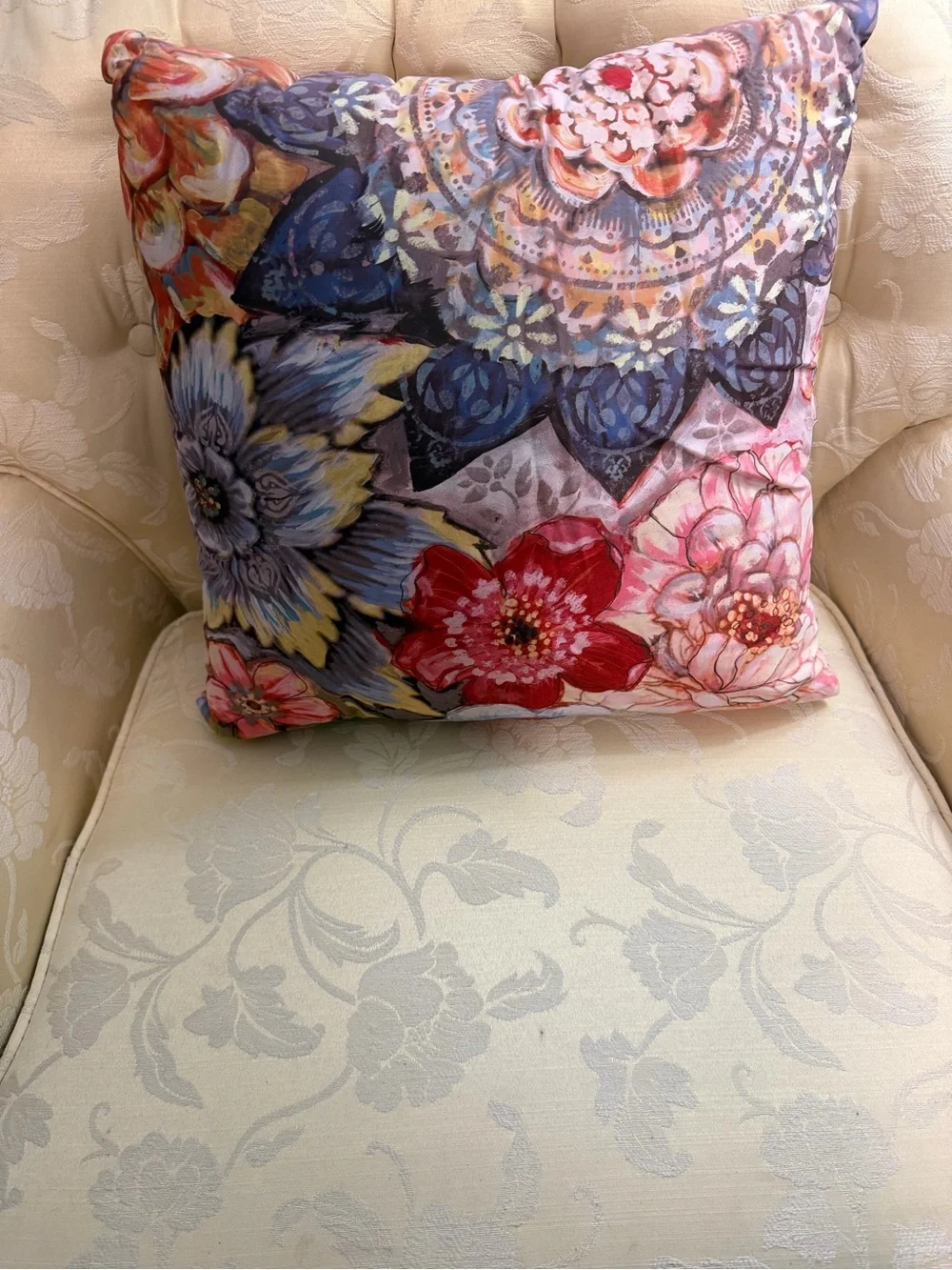 BOHO BOUQUET INDOOR DECORATIVE PILLOW BY LAURAL HOME